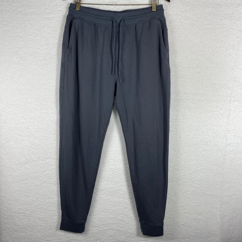Free Fly Men's L Bamboo Lightweight Fleece Jogger Gray Charcoal 3280